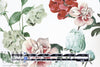 'garden roses' stretch cotton twill 1.125 yds