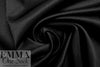Italian fine quality wool gabardine - black 1.75 yds