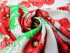 Emanue1 Ungaro haute couture viscose - poppy flowers 1.5 yds