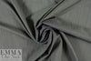 Va1entino virgin wool woven selvage suiting - gunmetal 1.625 yd