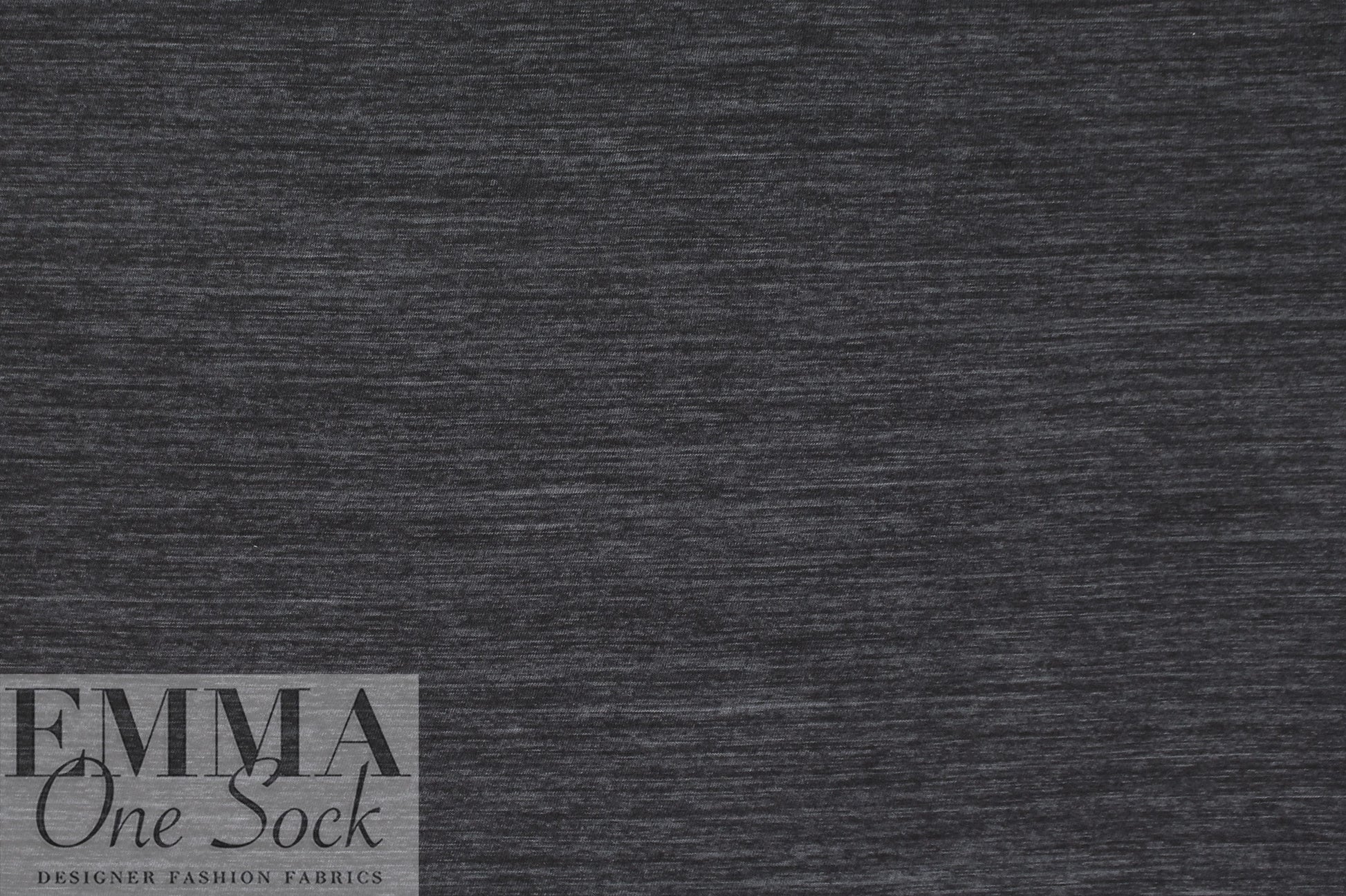 CA designer variegated sweatery jersey knit - gunmetal .5 yds