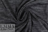 CA designer variegated sweatery jersey knit - gunmetal .5 yds