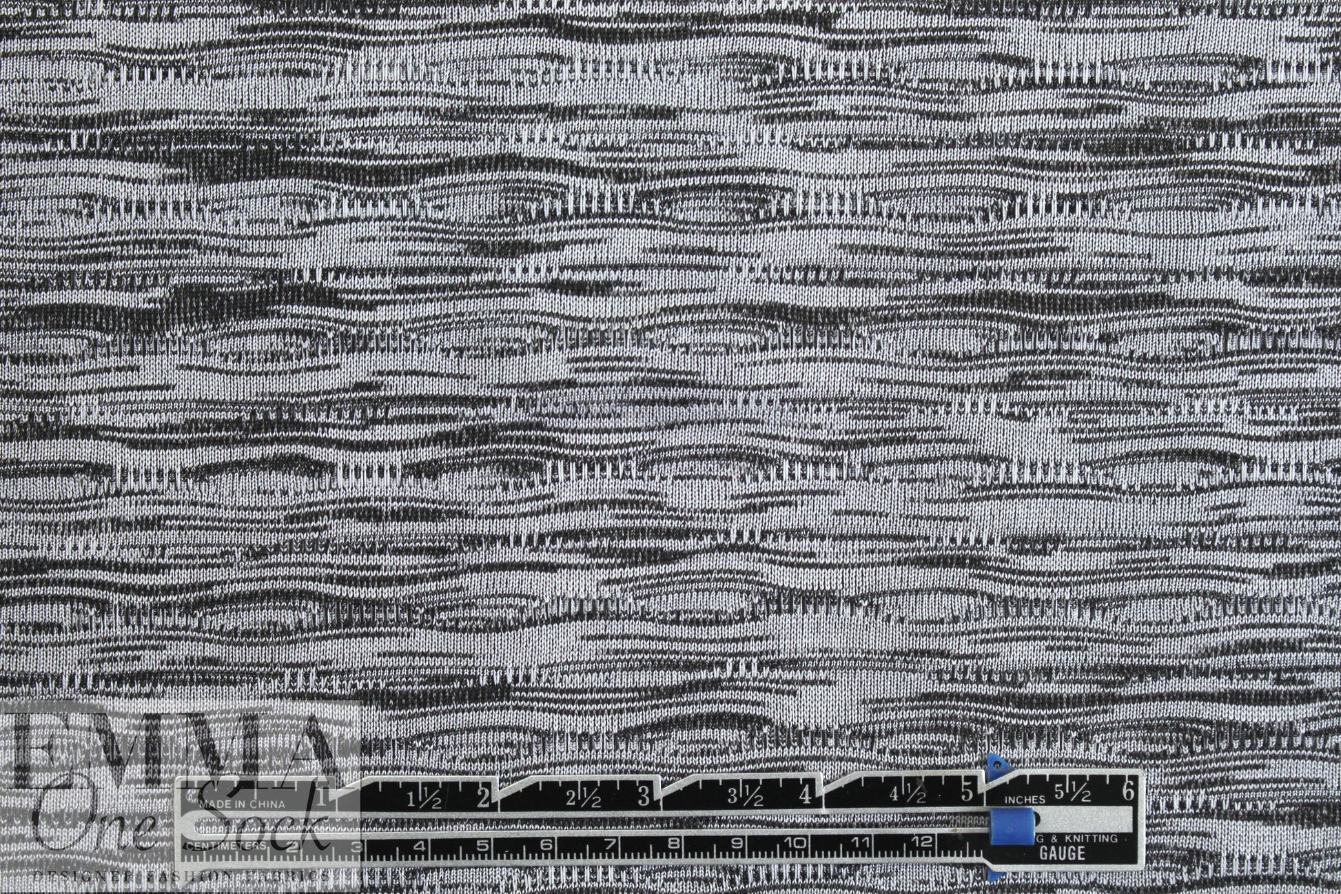 NY designer 'stormy seas' yarn dye novelty knit