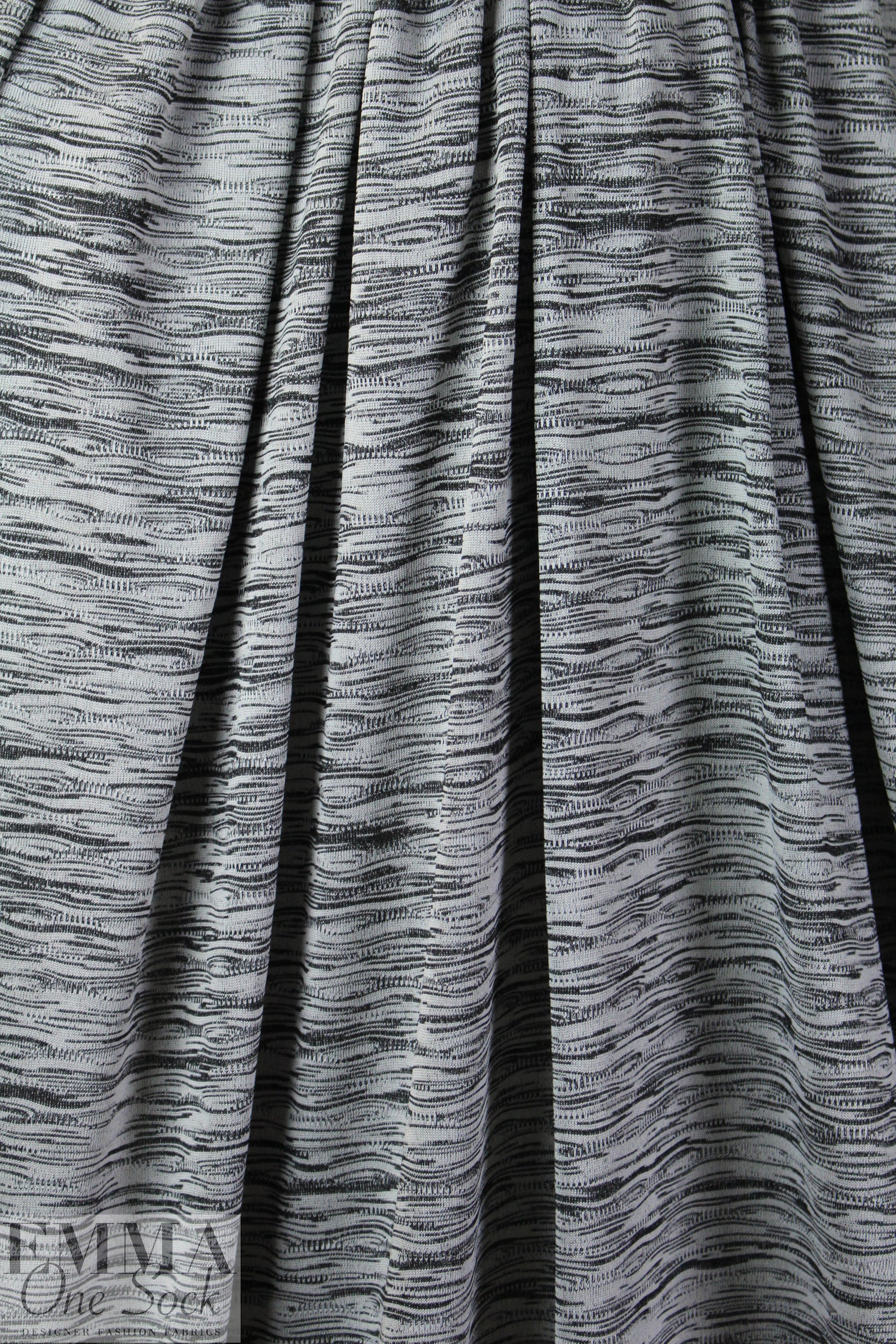 NY designer 'stormy seas' yarn dye novelty knit