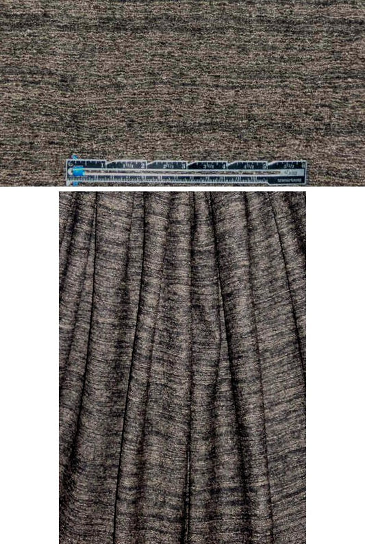 viscose/wool variegated sweater knit - bronze/espr. 2.5 yds
