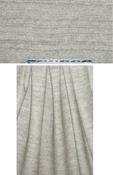viscose/wool variegated sweater knit - khaki/white 1.66 yds