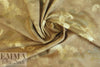 Italian abstract design cotton stretch velour