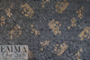 'enchanting flora' printed velveteen knit 1 yard