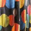 French 'floating colors' design stretch velvet knit .875 yds