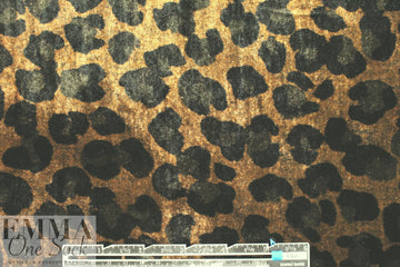 The0ry rayon/silk animal print velvet