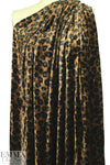 The0ry rayon/silk animal print velvet