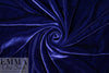 lush rayon/silk velvet - regal royal blue