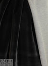 Vict0ria Hayes velvet 'scuba' double cloth - black