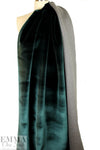 Vict0ria Hayes velvet 'scuba' double cloth - jasper