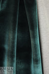 Vict0ria Hayes velvet 'scuba' double cloth - jasper