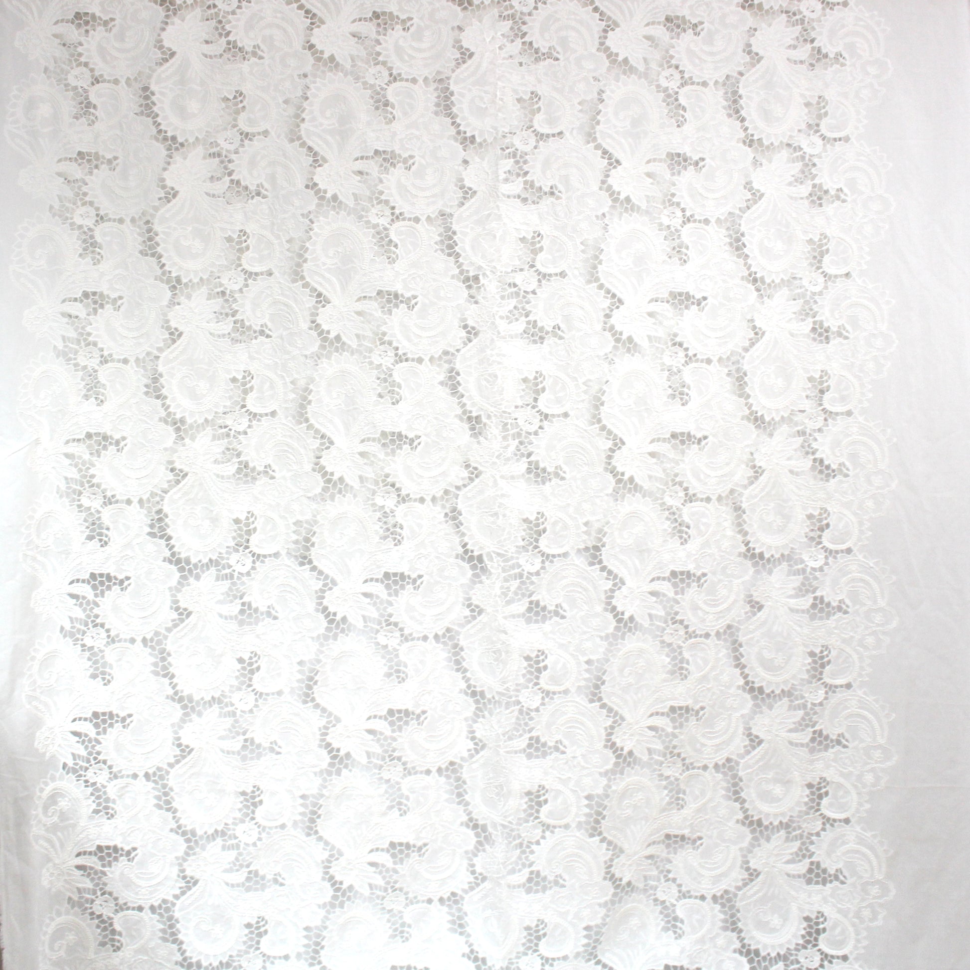 'Venezia' exquisite embroidered cotton lace