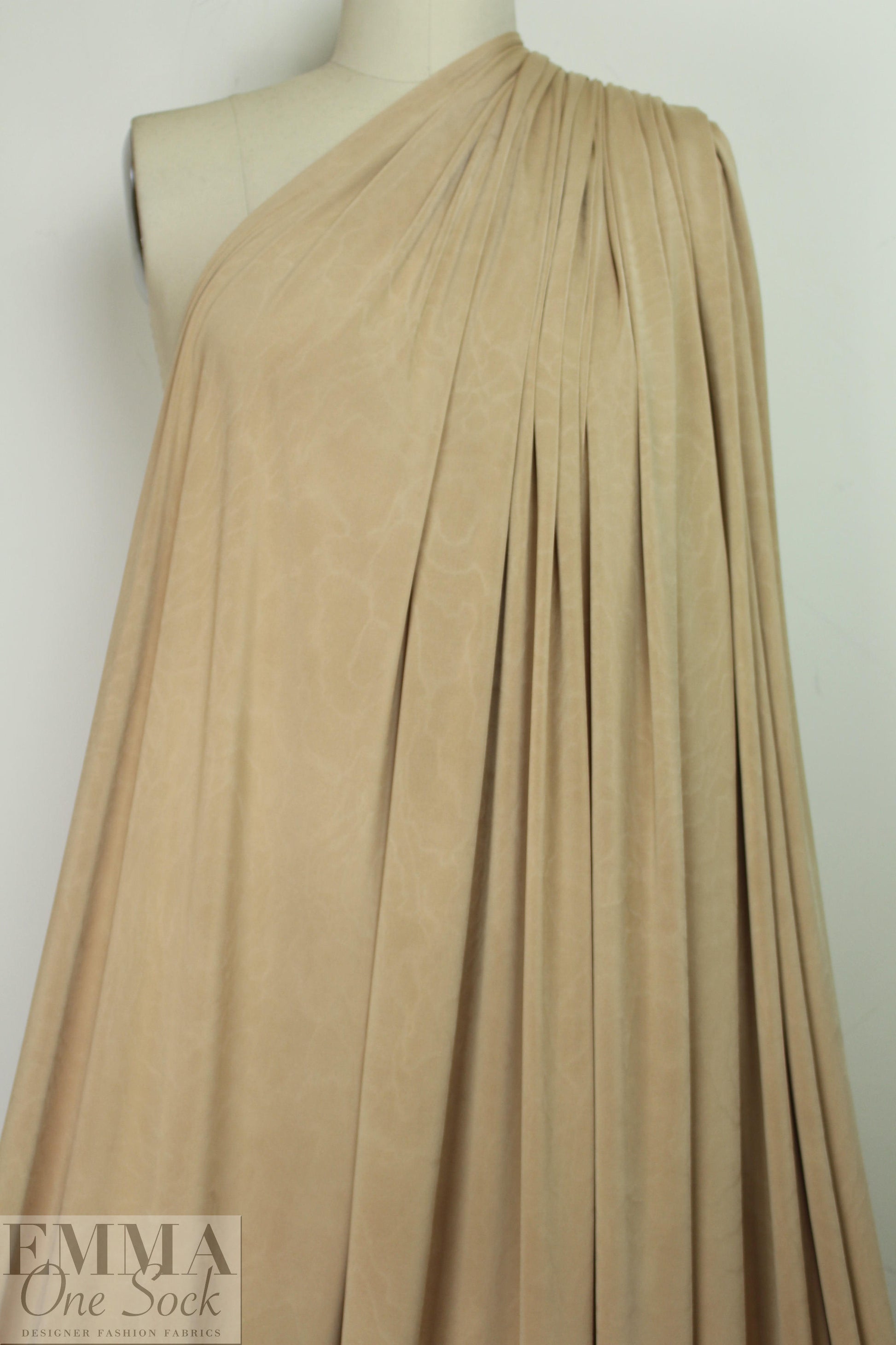 venezia 4-way jersey lining- darker nude 2.2 yds