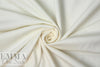 4-way stretch rayon blend ponte - cream 3 yd