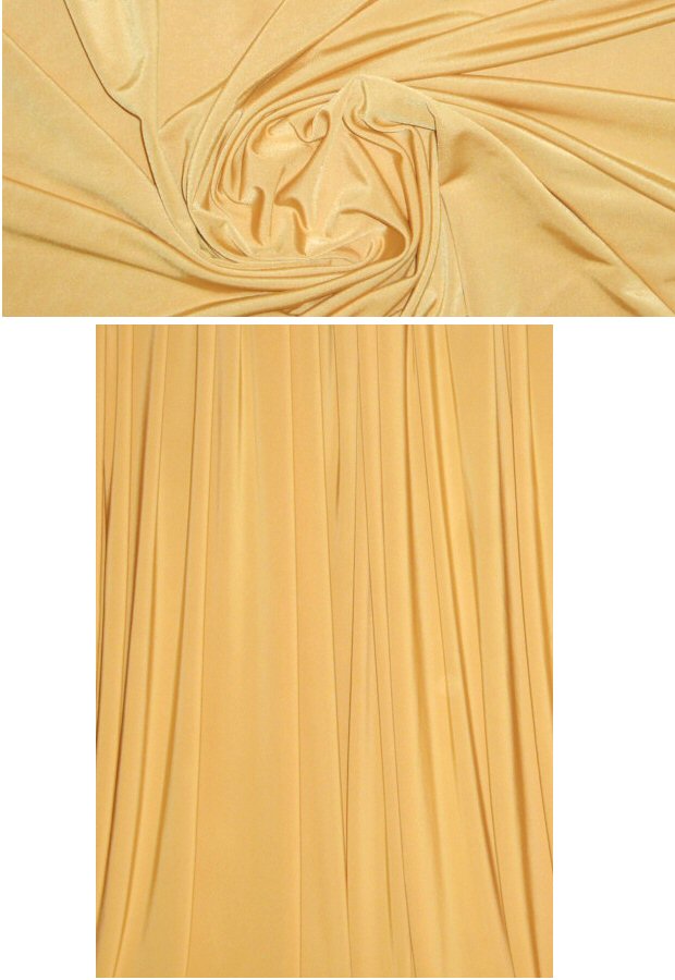 venezia 4-way jersey lining - butterscotch  2 yd