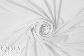 venezia 4-way jersey lining- white .75 yds