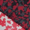 Ver$ace stretch jacquard suiting - red/black