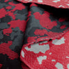 Ver$ace stretch jacquard suiting - red/black