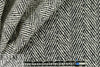 Carmen Marc Va1vo silver/black vertical stretch suiting