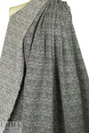 Carmen Marc Va1vo silver/black vertical stretch suiting