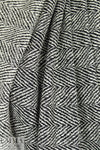 Carmen Marc Va1vo silver/black vertical stretch suiting