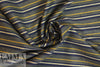 Italian 'RPL' brushed vertical stretch stripe woven 1 yard