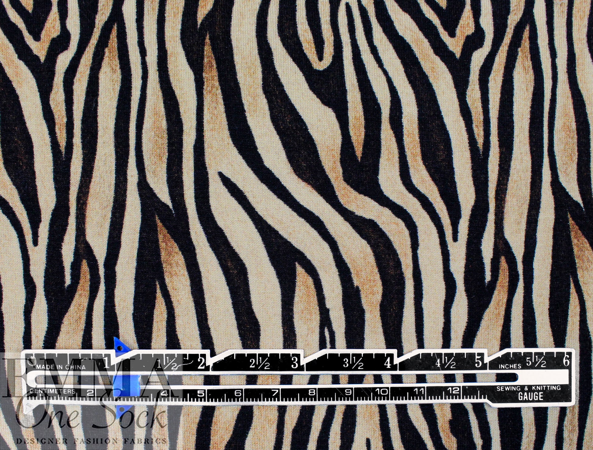 Dutch digital 'wood grain' viscose knit Oeko-Tex cert. .625 yds