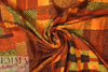 French spicy patchwork drapey viscose woven