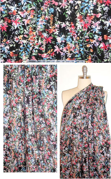 French digital liberty-esque viscose woven