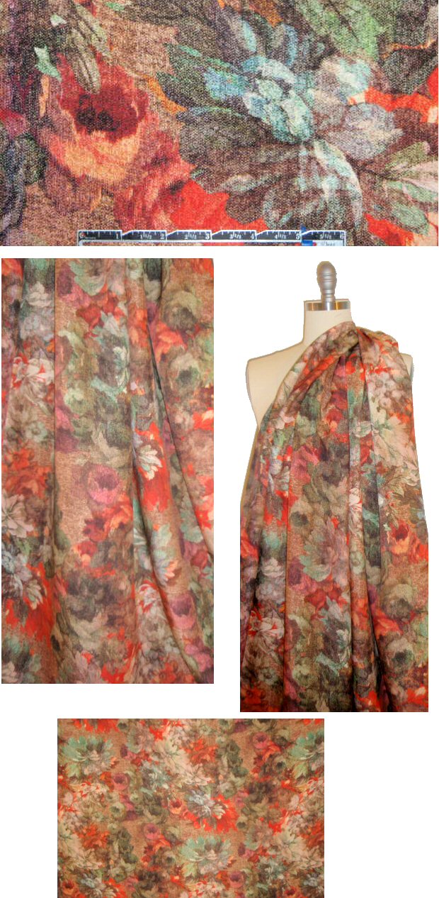 D0lce and Gab. 'Renoir' floral viscose woven