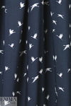 Italian 'flights of fancy' lightweight viscose woven 1.66 yd