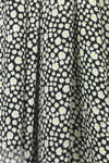 Italian teeny floral viscose crepe woven