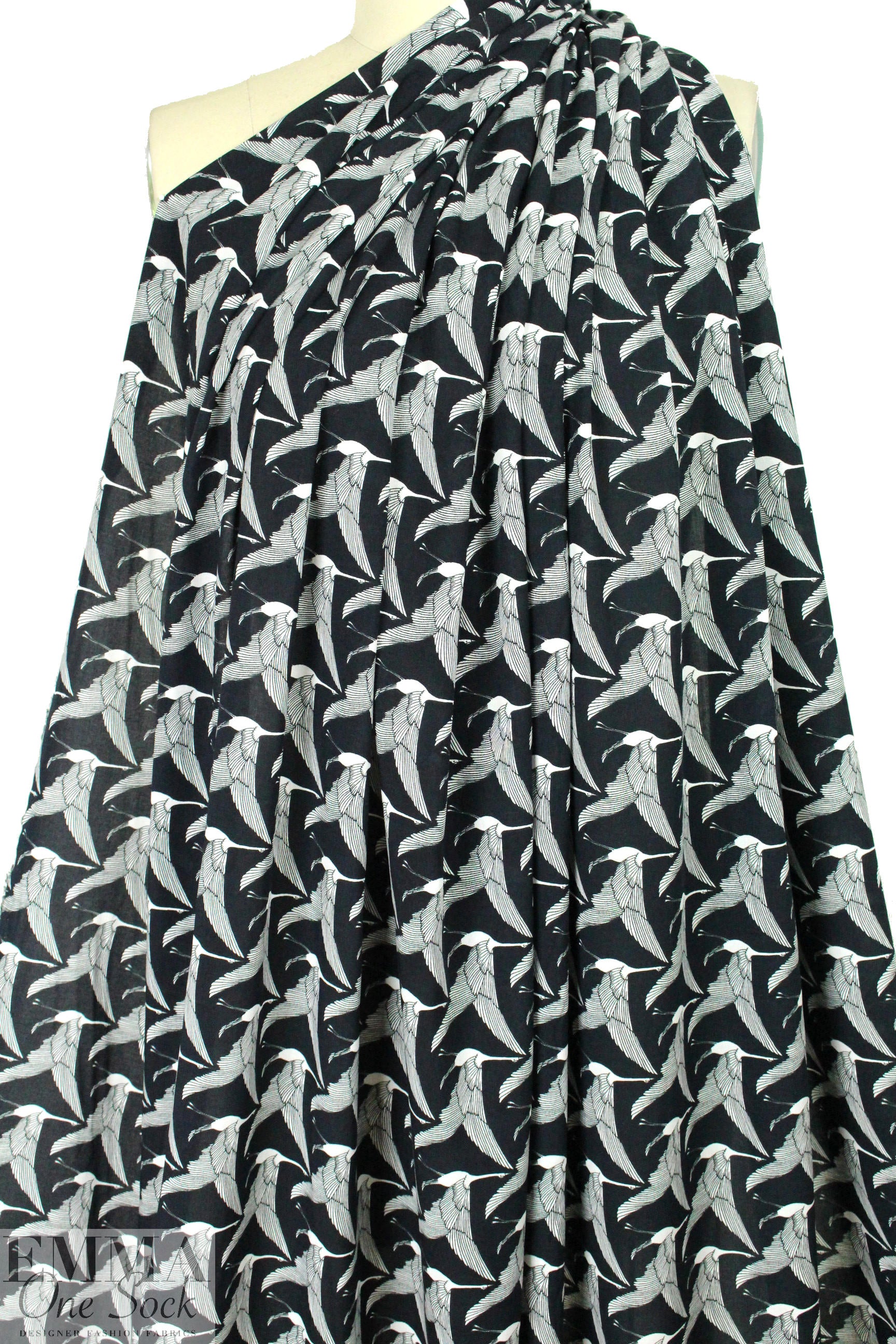 Italian 'migration' lightweight viscose woven .75 yds
