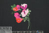 Italian scattered bouquets viscose drapey twill woven 1.66 yd