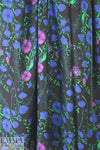 Italian satin back viscose woven floral