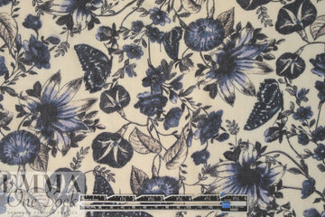 German bohemian floral viscose woven
