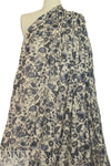 German bohemian floral viscose woven