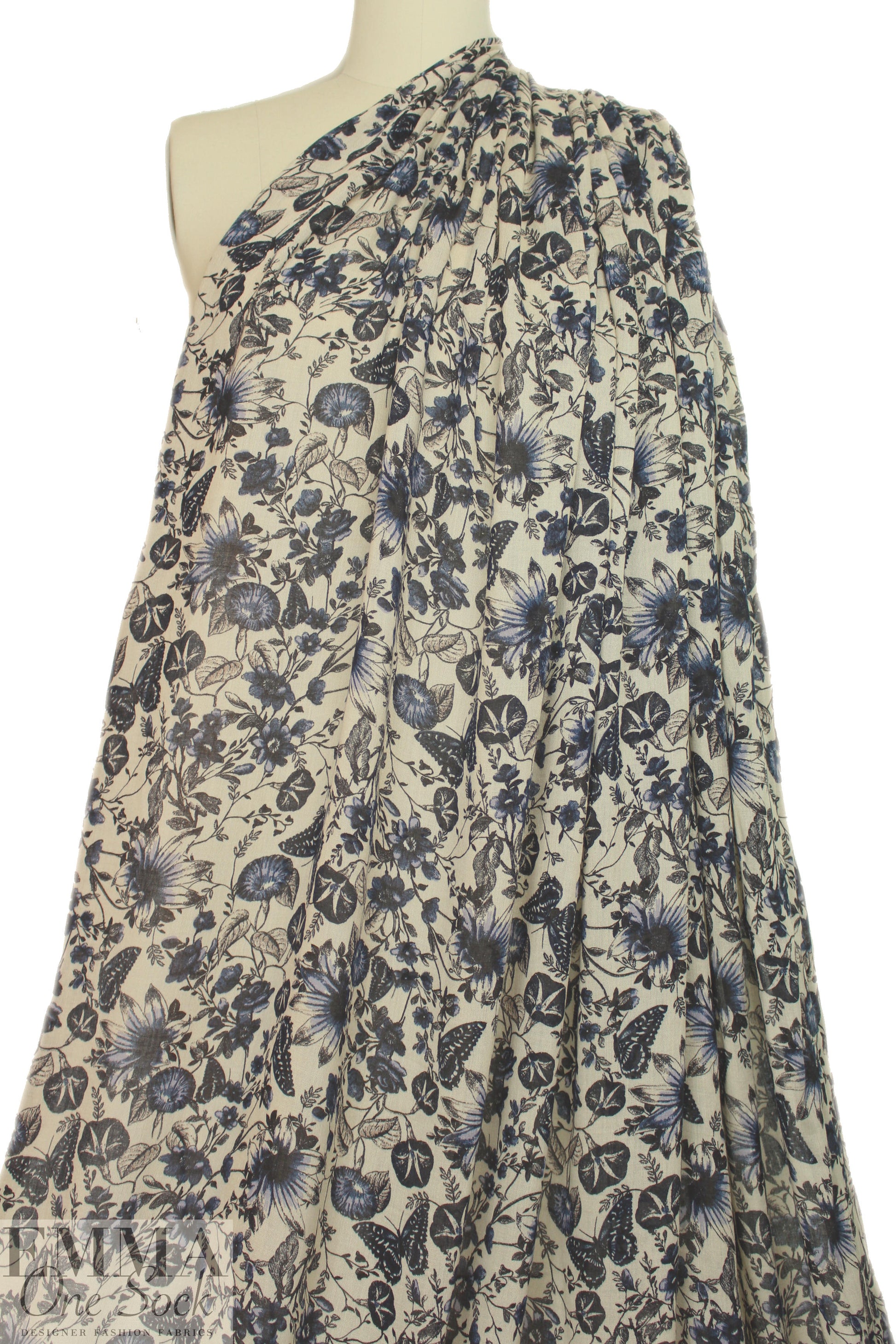 German bohemian floral viscose woven