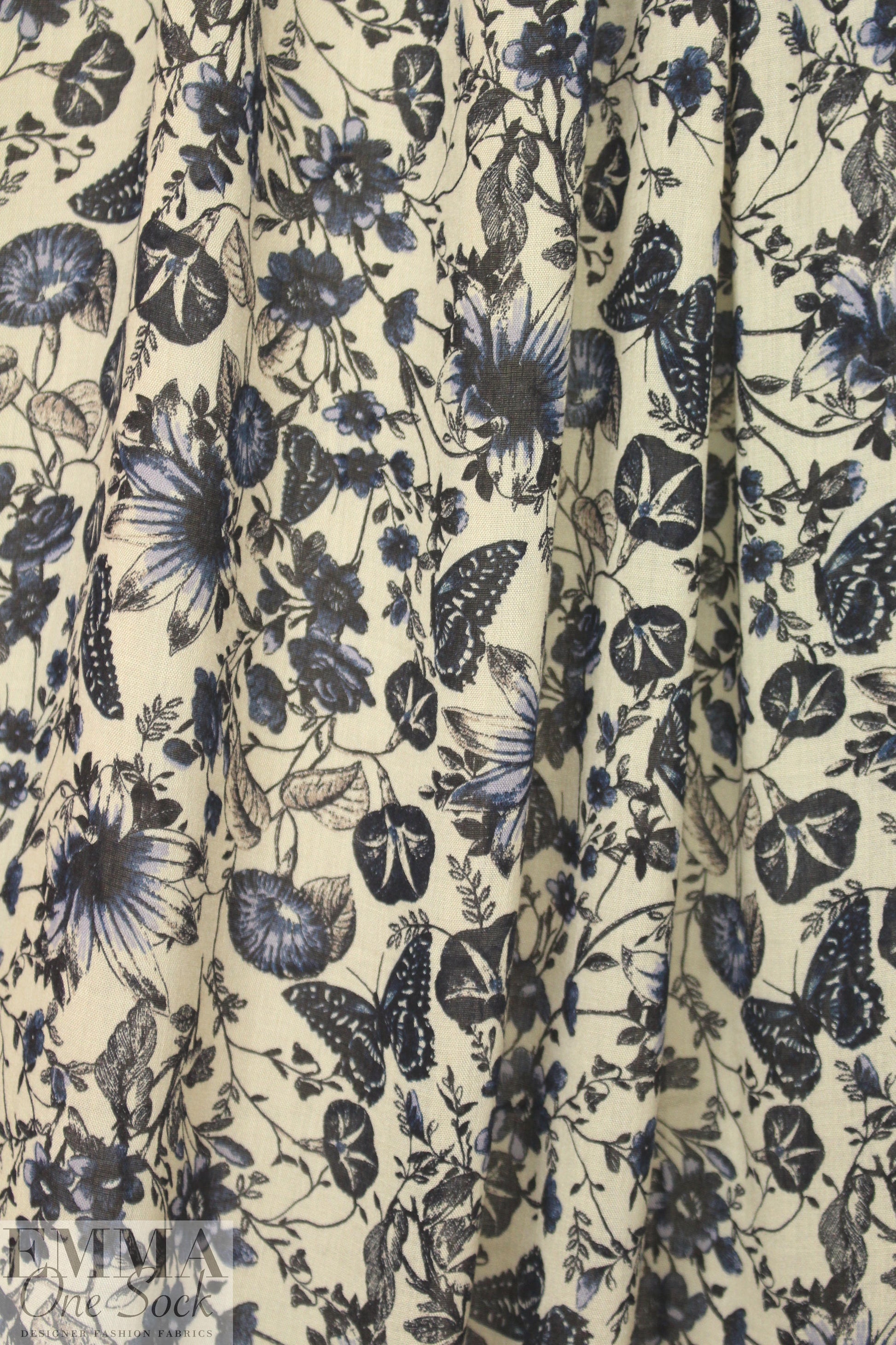 German bohemian floral viscose woven