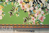 German panel viscose drapey woven - 'floral garland' 2.8 yd