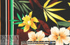 German viscose crepe woven - single border tropical 2.875 yd