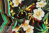 German viscose crepe woven - single border tropical 2.875 yd