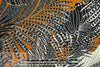 French viscose drapey woven - jungle ferns