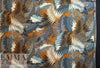 French viscose drapey woven - jungle ferns
