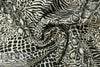 Italian viscose crepe woven - jungle graphic 2.25 yds