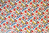 Italian viscose crepe woven - fleurs heureuses 1.875 yd